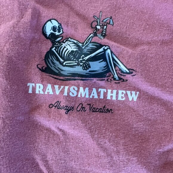 Travis Mathew Premium Long Sleeve Size Large 100% Pima Cotton - Picture 6 of 9